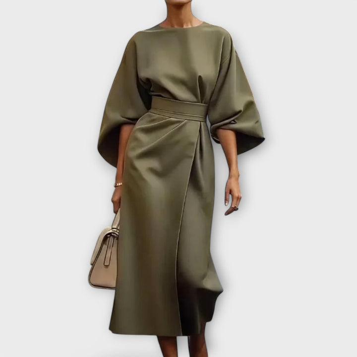 Sonia - Elegantna haljina s rukavima